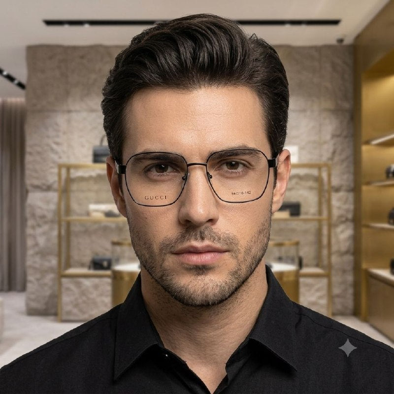 LENTES ORIGINALES PARA GRADUAR PARA CABALLERO GUCCI