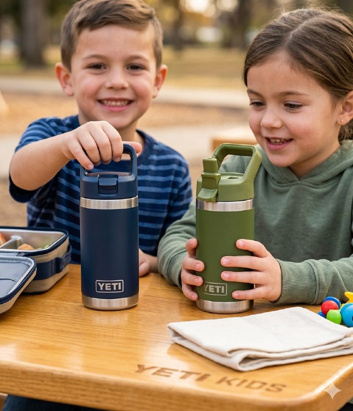 TERMO YETI KIDS ORIGINAL PARA NIÑOS DE ACERO INOXIDABLE DE 12OZ PRECIO POR MAYOR ES POR CAJA