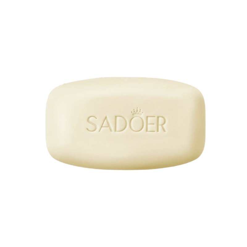 JABON FACIAL EN BARRA DE EXTRACTO DE LECHE DE ALMENDRAS DEJA LA PIEL SUAVE Y LIMPIA SADOER 100G