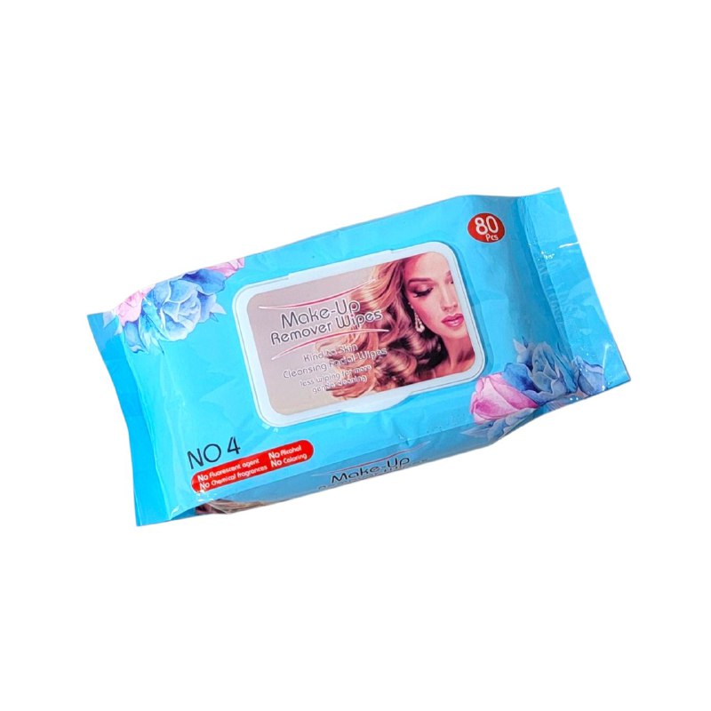 TOALLITAS DESMAQUILLANTES LIMPIADORAS FACIALES SIN ALCOHOL 80UND