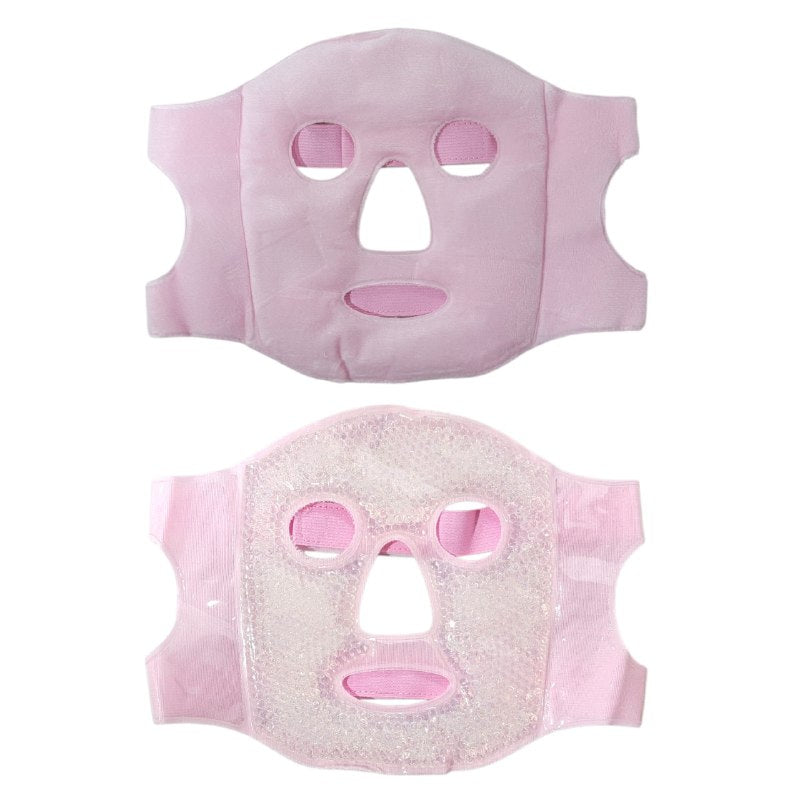 MASCARILLA FACIAL DE GEL REUTILIZABLE PARA TERAPIA DE FRIO Y CALOR 18X20CM