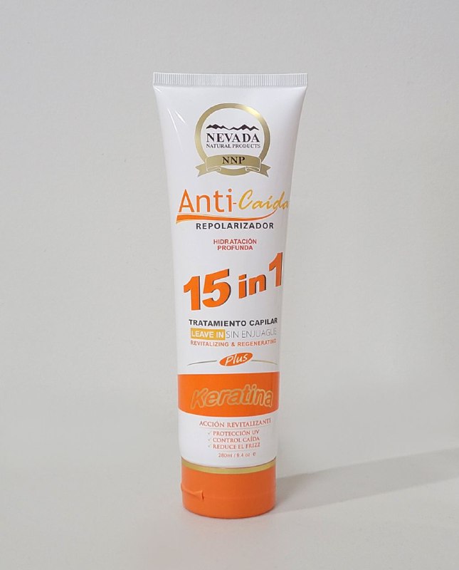 CREMA PARA PEINAR 15 EN 1 REVITALIZANTE ANTICAIDA HIDRATANTE NEVADA 280ML