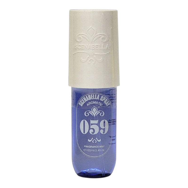SPRAY PERFUMADO PARA EL CABELLO Y CUERPO SCENABELLA SPRAY AROMATIC 059 CIRUELA, VIOLETA, ORQUIDEA, AMBAR, SANDALO Y VERTIER 100ML