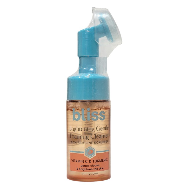 LIMPIADOR FACIAL EN ESPUMA DE VITAMINA C Y CURCUMA SUAVIZANTE ILUMINADOR BLISS 100ML