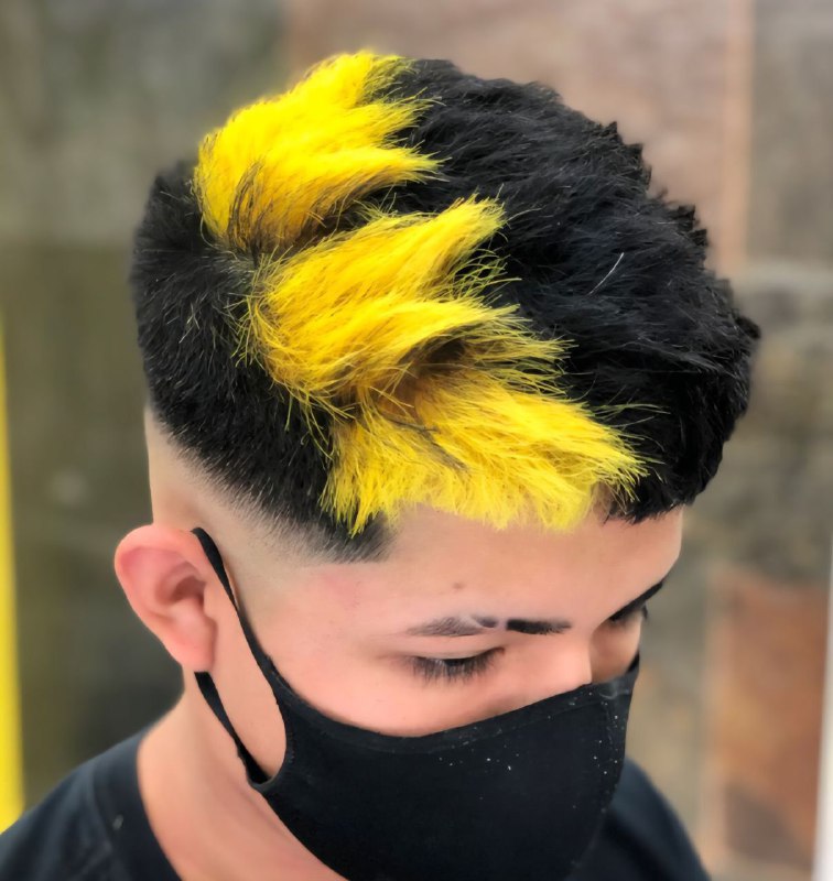 TINTE PARA EL CABELLO EN SPRAY COLOR AMARILLO MORFOSE OSSION 150ML