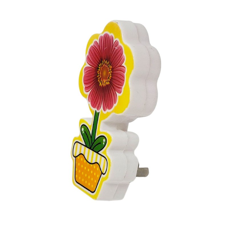LUZ LED DE NOCHE, TEMATICA DE FLORES PARA NIÑAS, ILUMINACION DE DORMITORIO 3 COLORES LED NIGHT LIGHT