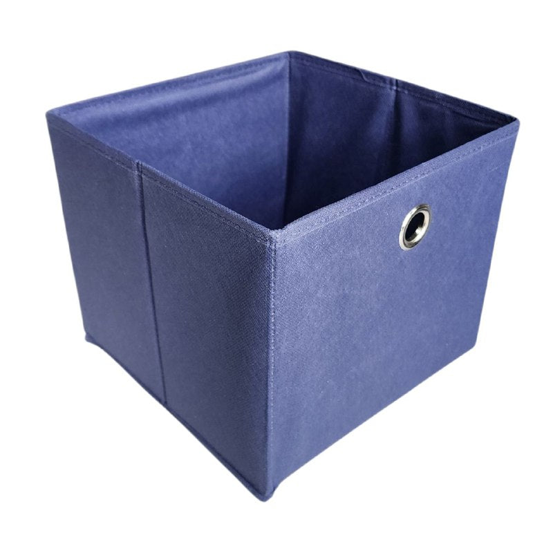 ORGANIZADOR CAJA DE ALMACENAMIENTO PLEGABLE, CESTA PARA LIBROS, JUGUETES, ROPA Y MAS CLOSET ESSENTIALS 22.9X22.9X20.3CM