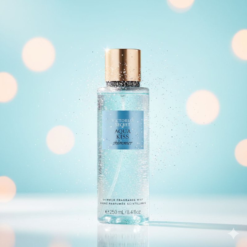 VICTORIAS SECRET SPLASH AQUA KISS SHIMMER 250ML (M)