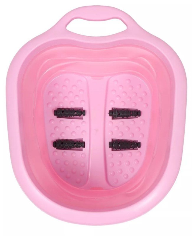 PAILA DE PEDICURE PEDICURA MASAJEADORA DE PIES EN CASA, PORTATIL CON RODILLOS ANTIESTRES, FACIAL DE GUARDAR