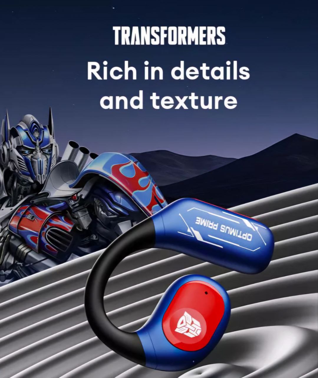 AUDIFONOS AURICULARES ORIGINALES INALAMBRICOS TF-118, BATERIA ESTUCHE 5H, BATERIA AUDIFONOS 5H, BT V.5.4, 10MTS DISTANCIA TRANSFORMERS RISE OF THE BEASTS