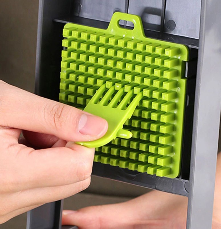 MAQUINA CHISMOLERA, CORTADORA DE VERDURAS 14 EN 1 MULTIFUNCIONAL KITCHEN IDEAS VEGGIE SLICER 11X11X32CM