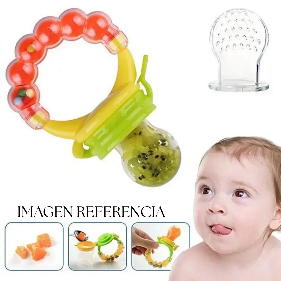 BIBERON CHUPON PARA BEBES DE ALIMENTACION Y MORDEDOR 2PCS SMILY BABY