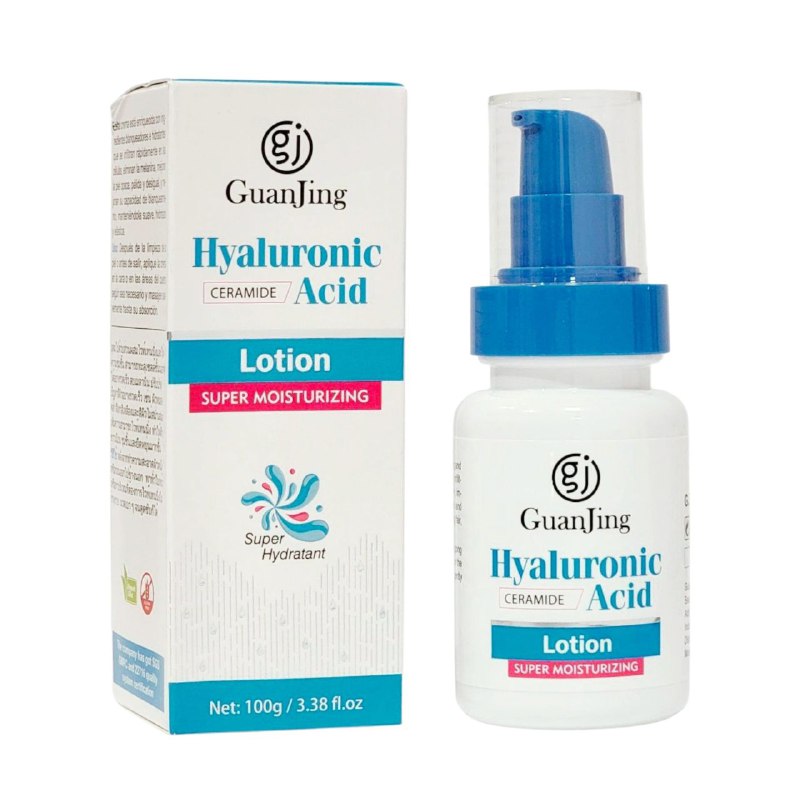 CREMA FACIAL HIDRATANTE ENRIQUECIDA CON INGREDIENTES BLANQUEADORA E HIDRATANTES, MEJORAN LA PIEL, SUAVE E HIDRATADA GUAJING HYALURONIC ACID CERAMIDE 100G