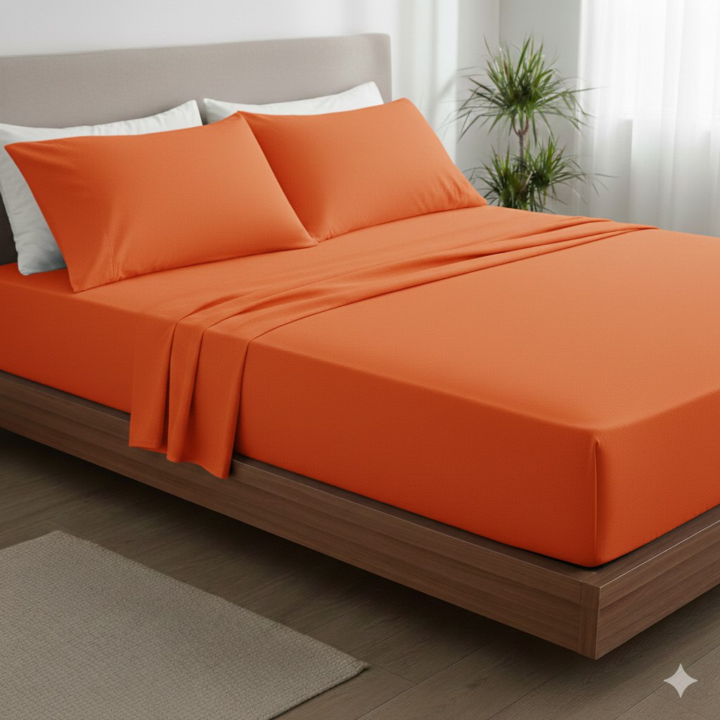 JUEGO DE SABANAS KING 4 PCS SCARLETT CLASSICS