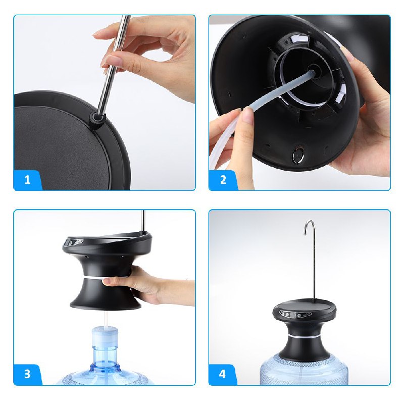 MAQUINA DISPENSADOR DE AGUA PORTATIL PEQUEÑO USB POPPA GALLON
