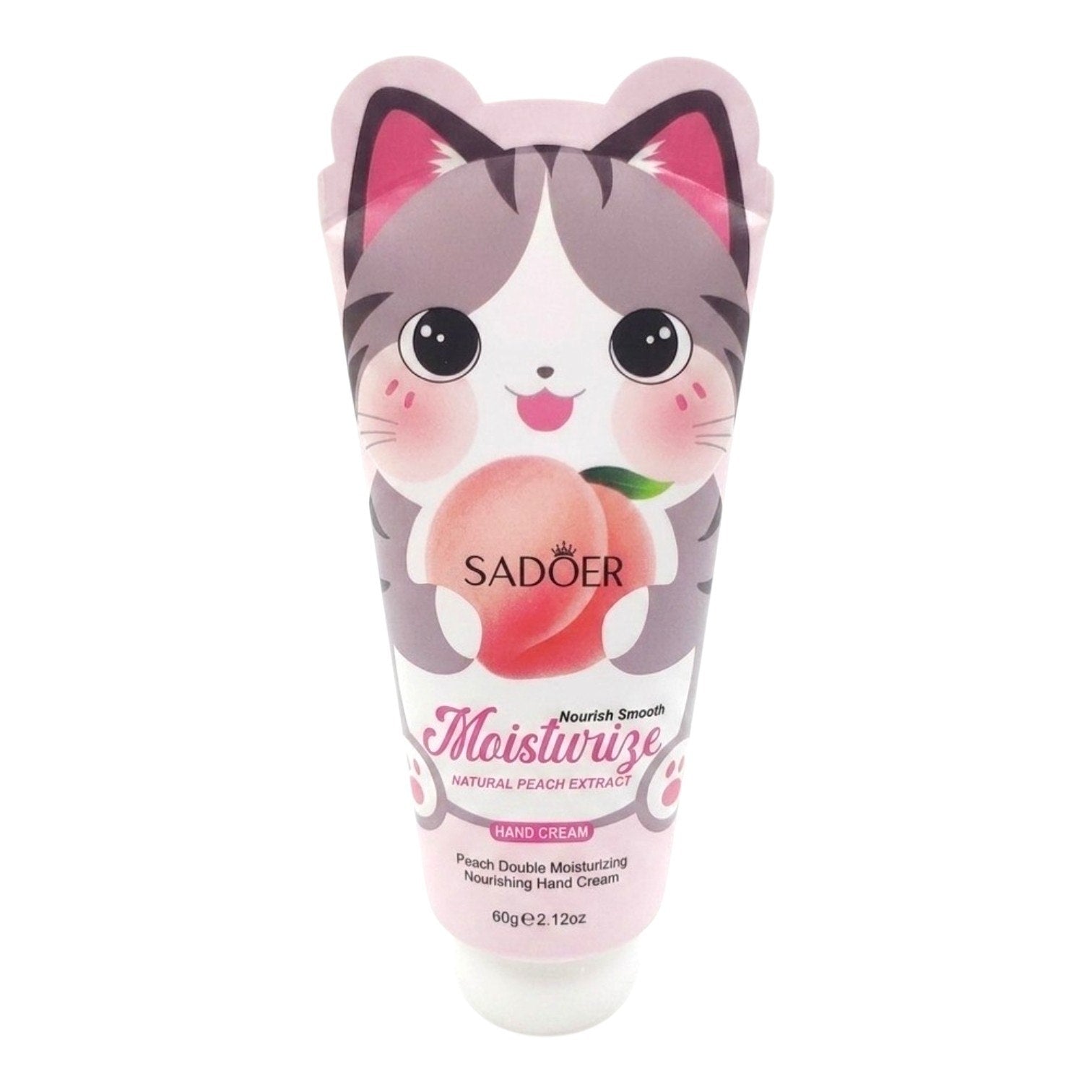 CREMA PARA MANOS HIDRATANTE CON EXTRACTO NATURAL DE DURAZNO SADOER 60G (Copia)