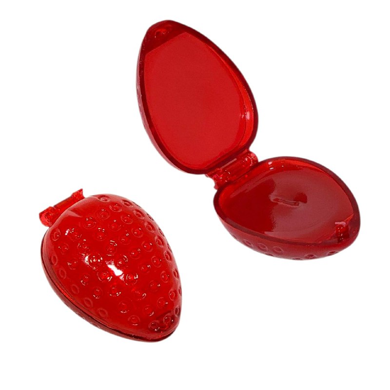 BRILLO LABIAL BALSAMO EN FORMA DE FRESA HIDRATANTE 15G YH BEJA COSMETICS