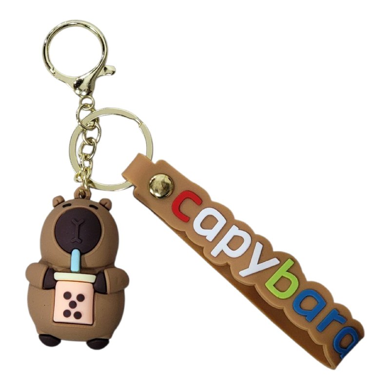 LLAVEROS DE CAPIBARA,CAPYBARA, 6 ESTILOS DISPONIBLES