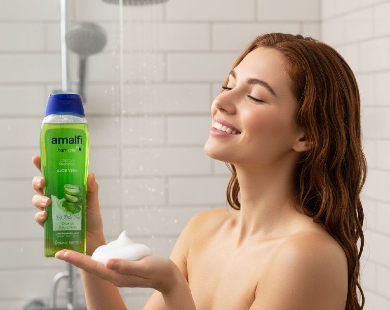 SHAMPOO PARA EL CABELLO DE ALOE VERA AMALFI HAIR CARE  750ML