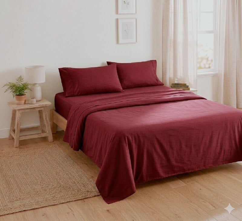 JUEGO DE SABANAS DE LUJO TAMAÑO FULL DE 4PCS BENELI HOME