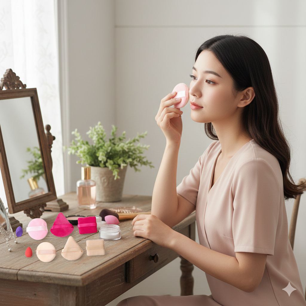 SET DE MINI ESPONJAS DE MAQUILLAJES