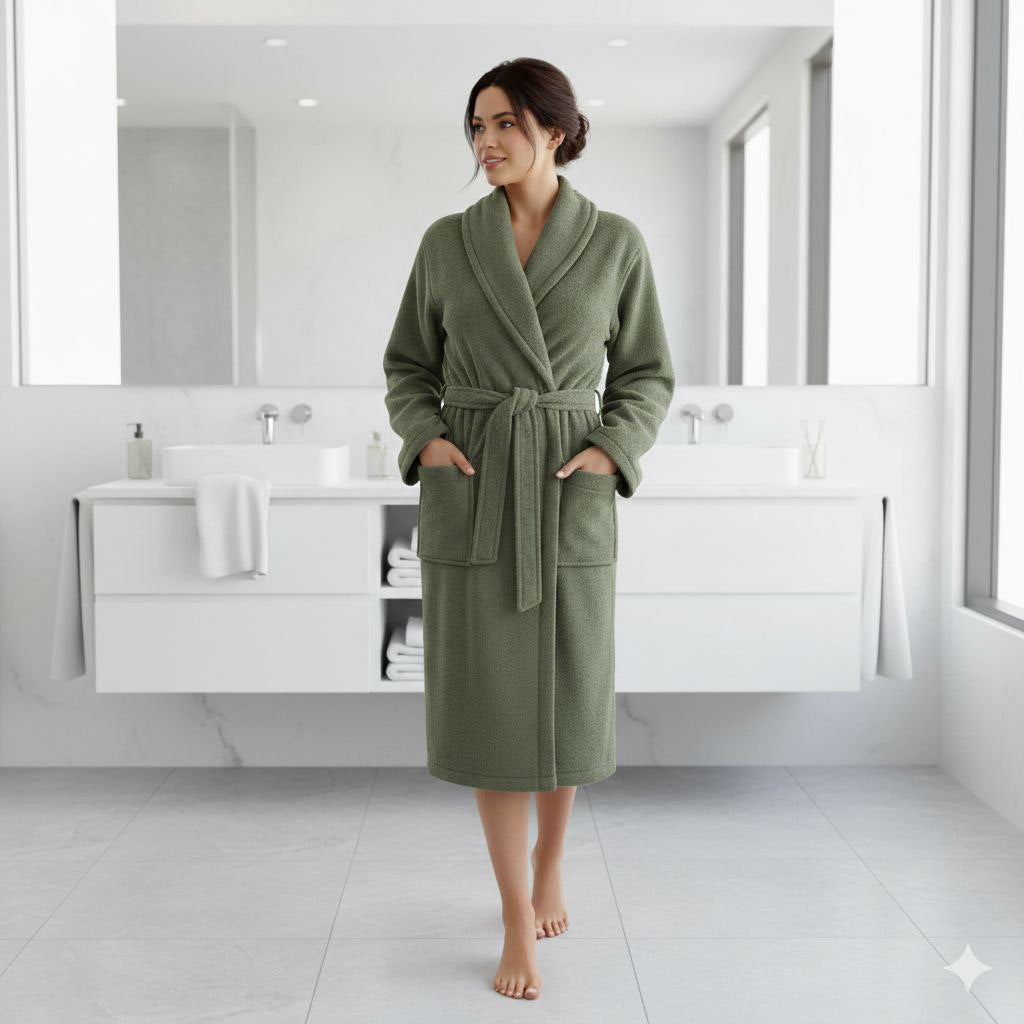 BATA DE BAÑO PREMIUM UNITALLA HOME LIVING 100CM
