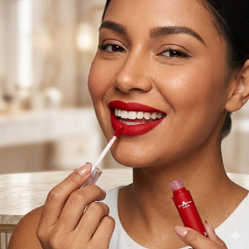 BRILLO LABIAL EN LAPIZ LIQUIDO ACABADO MATE ITALIA DELUXE MOUSSE MATTE 3G