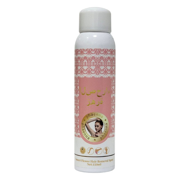 SPRAY DEPILADOR CORPORAL FEMENINO, RETIRA EL BELLO DESDE LA RAIZ SIN DOLOR HGZRL 150ML DUPE DE LATTAFA YARA