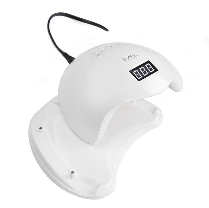 LAMPARA PARA UÑAS UV LED PARA SECADO RAPIDO DE UÑAS 48W SUN 5