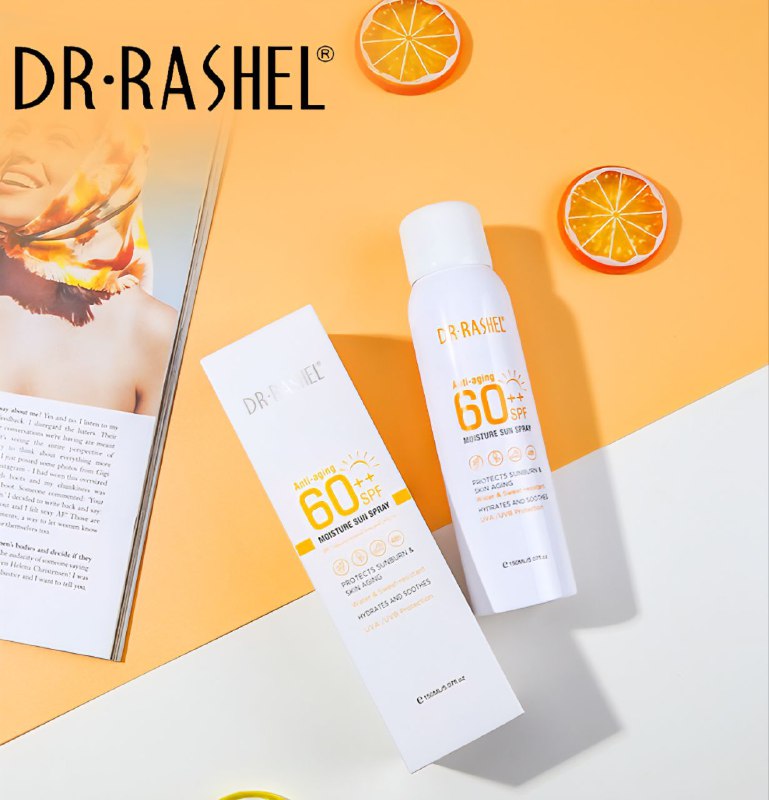 PROTECTOR SOLAR EN SPRAY ANTIEDAD E HIDRATANTE SPF60 DR RASHEL 150ML