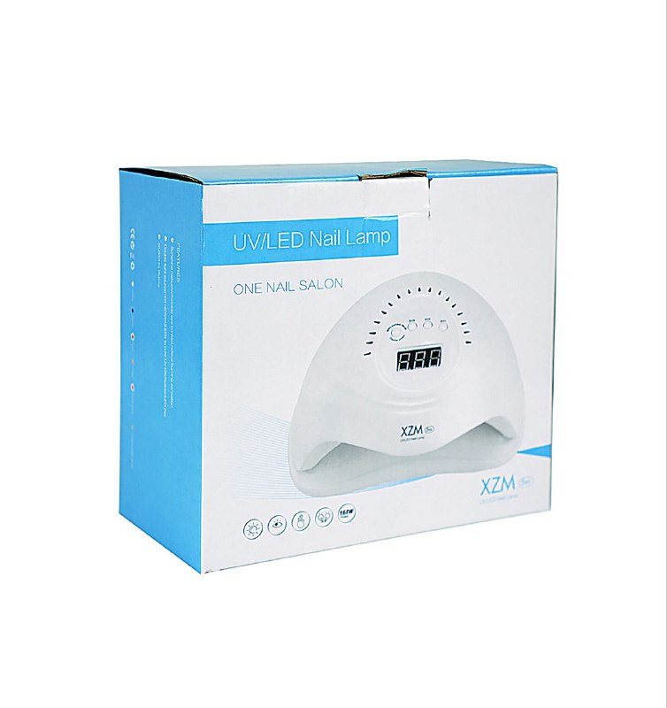 LAMPARA PARA UÑAS UV LED PARA SECADO RAPIDO DE UÑAS XZM 5XS 168W
