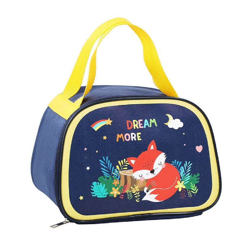 LONCHERA TERMICA PARA NIÑOS, PRACTICA Y DIVERTIDA 4 DISEÑOS 22X16CM