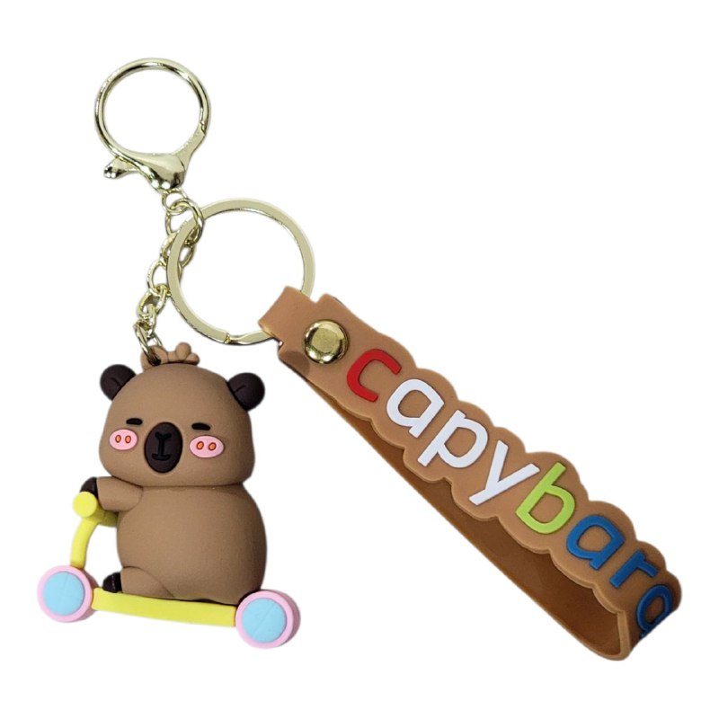 LLAVEROS DE CAPIBARA,CAPYBARA, 6 ESTILOS DISPONIBLES