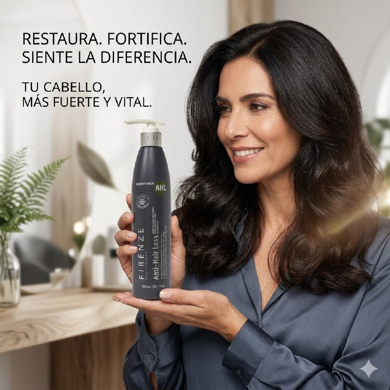 ACONDICIONADOR PROFESIONAL FORTALECEDOR Y ANTICAIDA DEL CABELLO FIRENZE 300ML