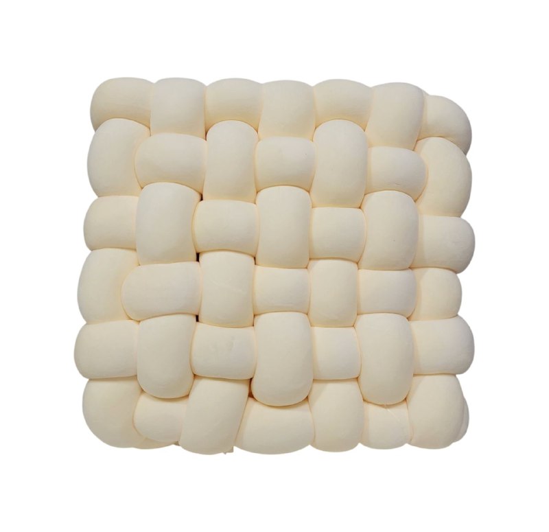 COJIN ALMOHADA DECORATIVO DE TERCIOPELO PARA SOFA,COCHE, BEBE, SUELO TOSKANA COLLECTION 35X35CM