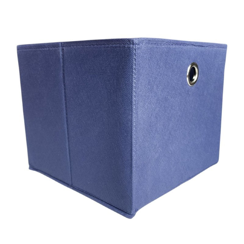 ORGANIZADOR CAJA DE ALMACENAMIENTO PLEGABLE, CESTA PARA LIBROS, JUGUETES, ROPA Y MAS CLOSET ESSENTIALS 22.9X22.9X20.3CM