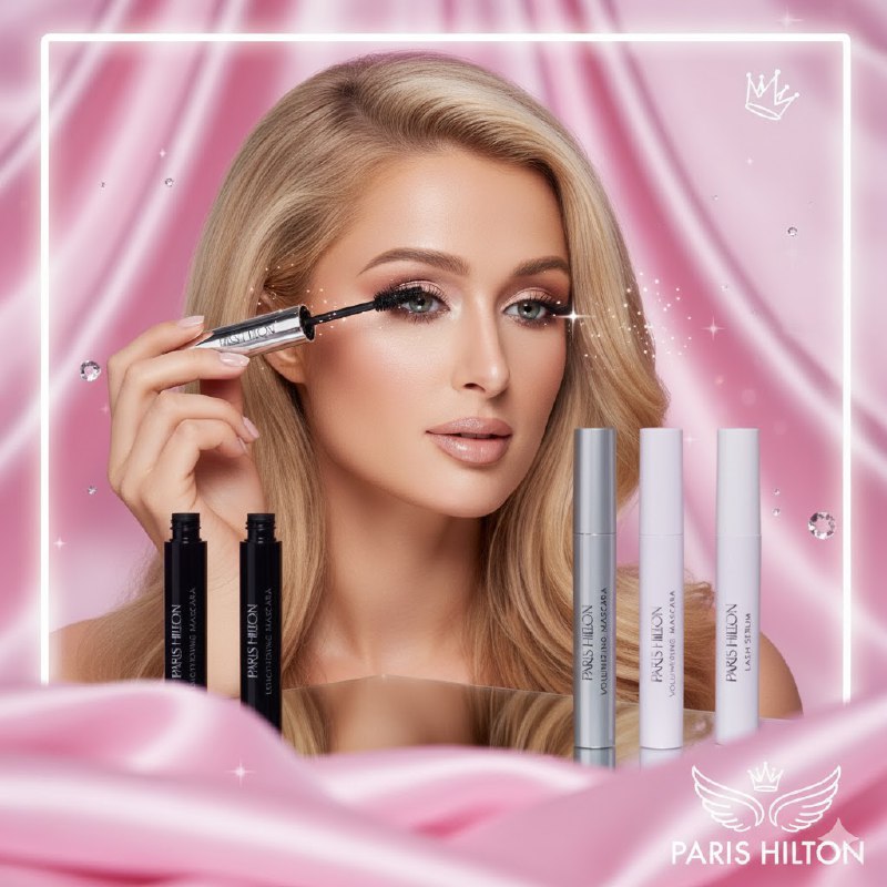 SET DE RIMEL EN TRIO PARIS HILTON 8ML X 3PCS