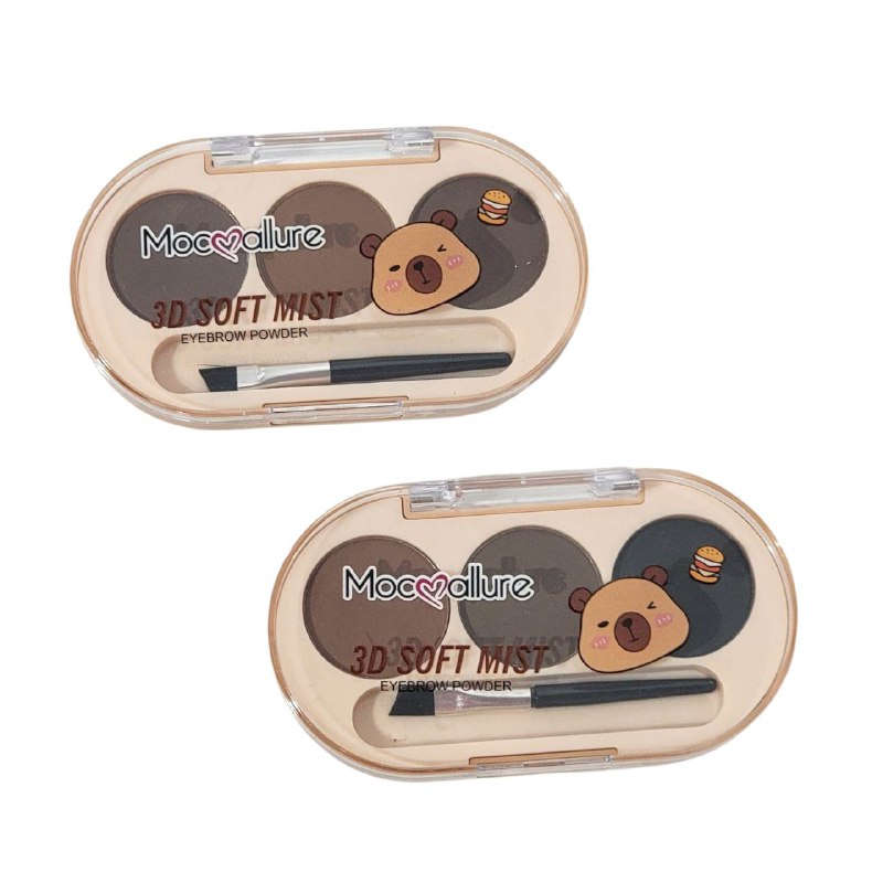 POLVO PARA CEJAS 3D, 2 TONOS  MOCMALLURE 4.5G