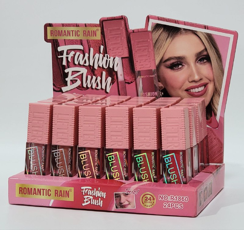 BLUSH LIQUIDO,  DUPE MAYBELLINE LIFTER 6 TONOS, ROMANTIC RAIN LIFTER 5.4ML (DUPE MAYBELLINE NEW YORK)