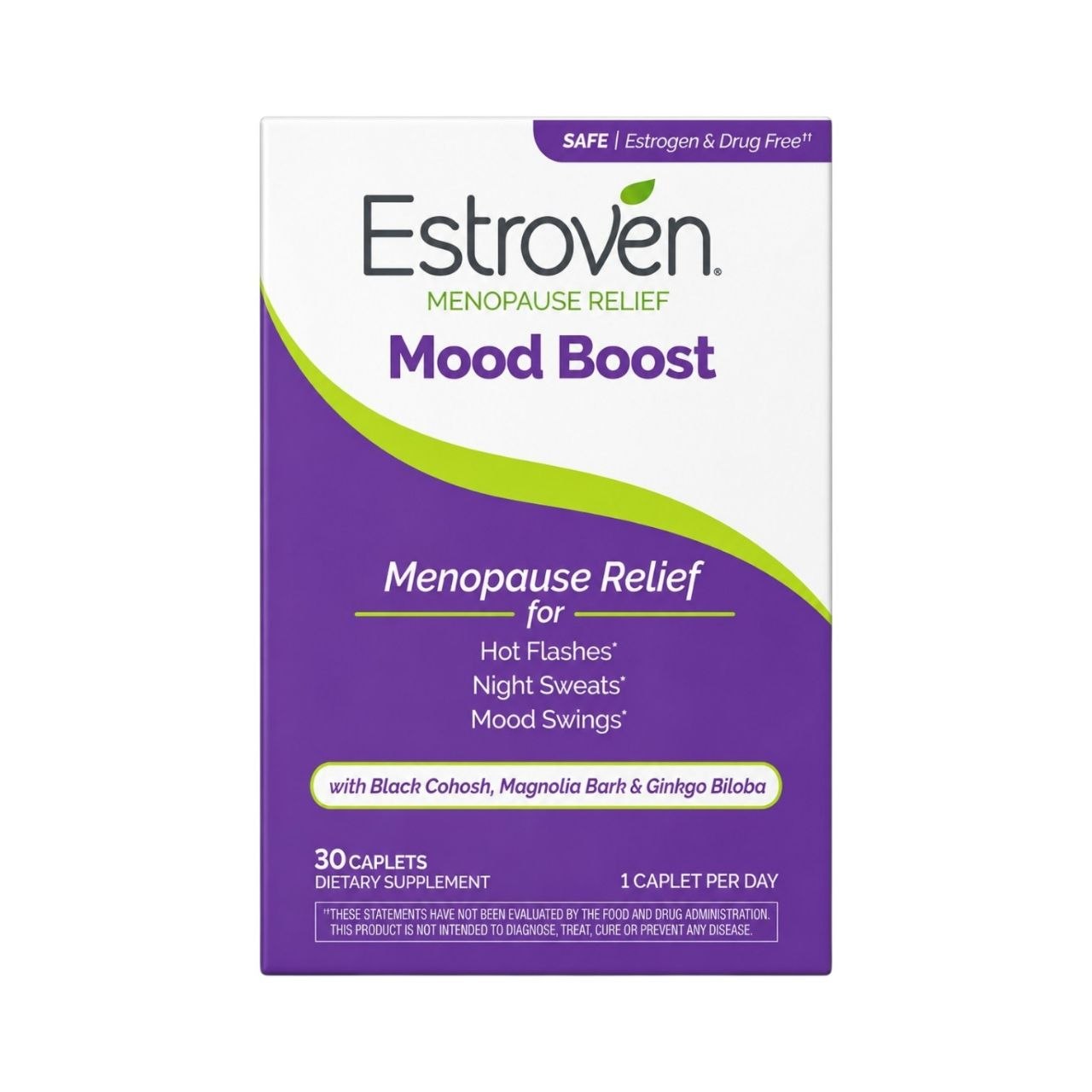 SUPLEMENTO NATURAL MOOD BOOST ALIVIO DE LA MENOPAUSIA E IMPULSO DEL ESTADO DE ÁNIMO ESTROVEN CONT. 30 CÁPSULAS