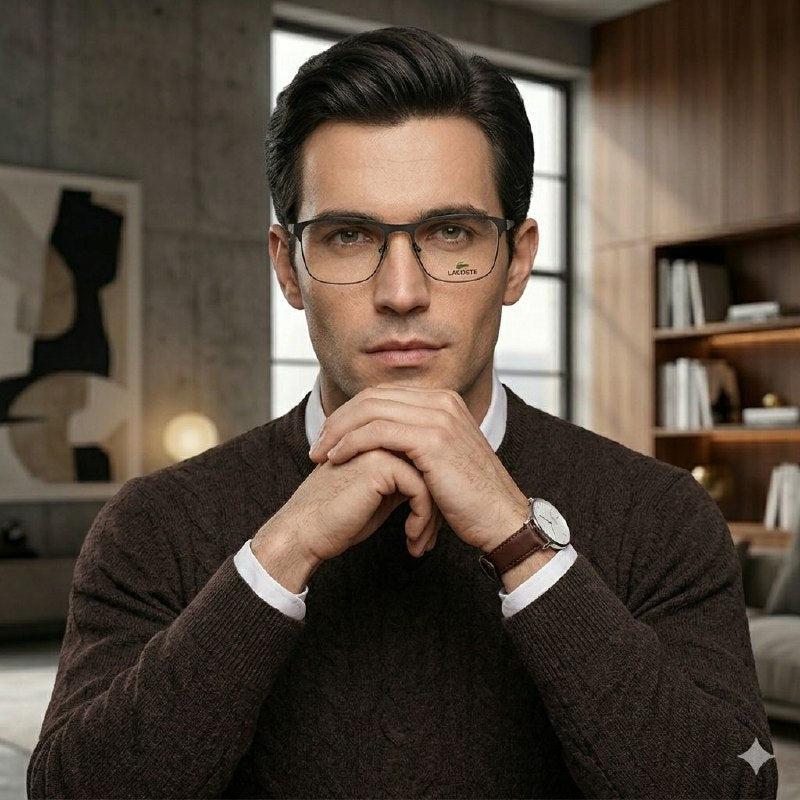 LENTES ORIGINALES PARA GRADUAR PARA CABALLERO LACOSTE