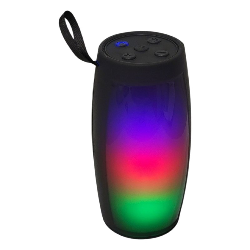 PARLANTE ALTAVOZ CON LUZ LED, BATERIA DE ALTA CAPACIDAD USB HL-008