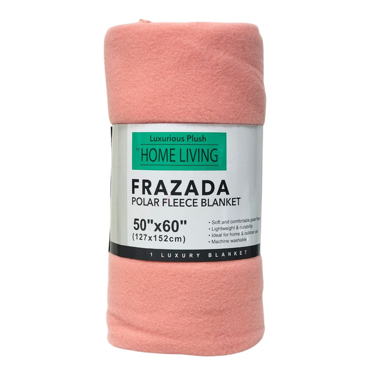 COBIJA FRAZADA DE VELLÓN POLAR QUEEN BY HOME LIVING 127X152CM