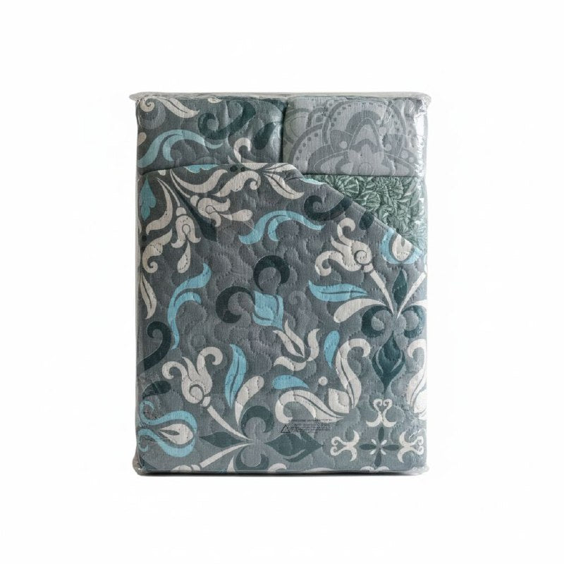 JUEGO DE SABANAS CAMERA TIPO EDREDON REVERSIBLE, DE 3 PIEZAS QUEEN BENELI HOME, 20 ESTILOS