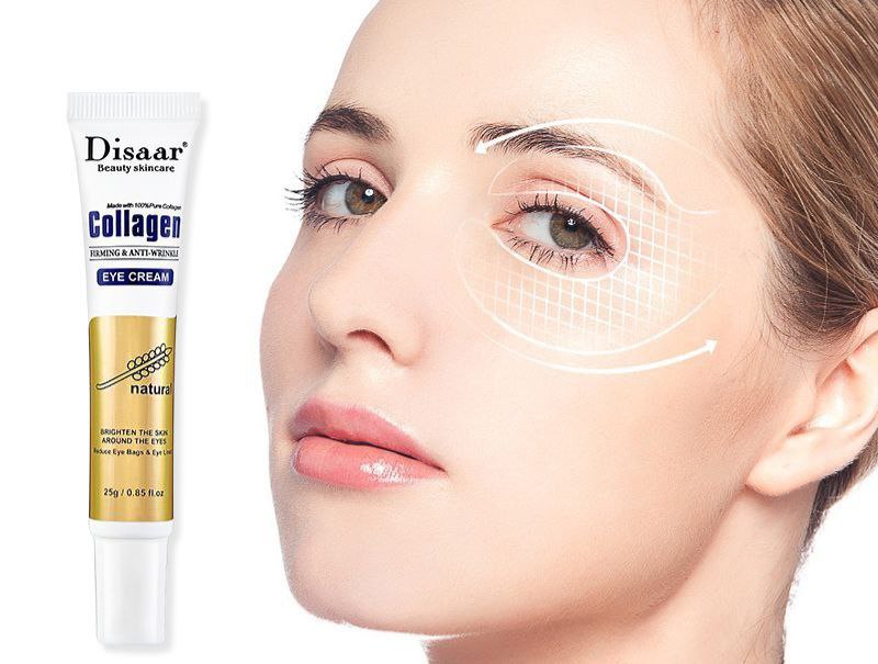 CREMA FACIAL PARA EL CONTORNO DE OJOS CON COLAGENO DISAAR 25G