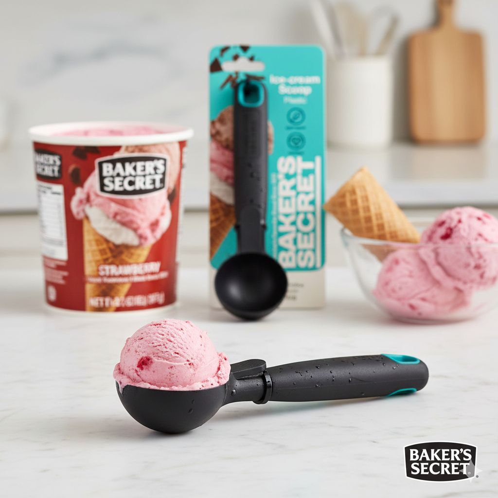 UTENSILIO DE COCINA CUCHARA PARA HELADO BAKERS SECRET 22CM