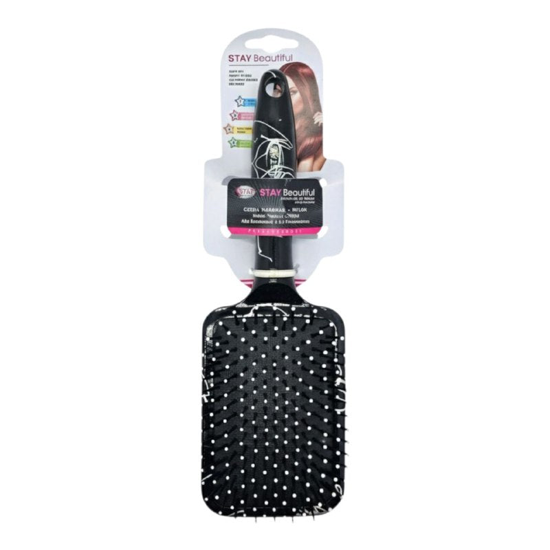 CEPILLO DESENREDANTE PARA EL CABELLO, ELIMINA NUDOS DE FORMA SUAVE Y SIN TIRONES STAY BEAUTIFUL