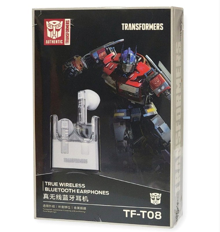 AUDIFONOS AURICULARES ORIGINALES BLUETOOTH INALAMBRICOS, BATERIA 5H, BT5.4, DISTANCIA 10MTS, COMODO, INMERSIVO TRANSFORMERS THE LAST KNIGHT TF-T08