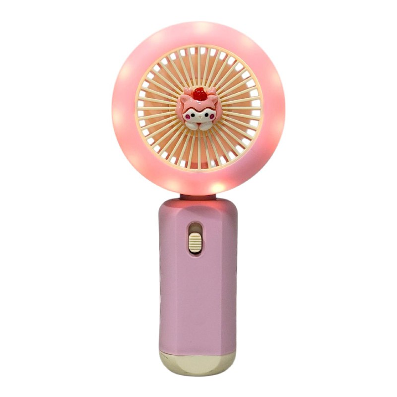 VENTILADOR DE MANO O MESA RECARGABLE 4 COLORES