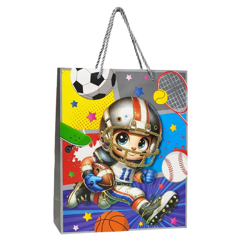 BOLSA DE REGALO MEDIANA 26X32X10CM